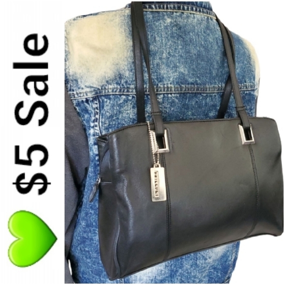 Hush Puppies Bags 5 Sale Hush Puppies Leather Black Bag Poshmark